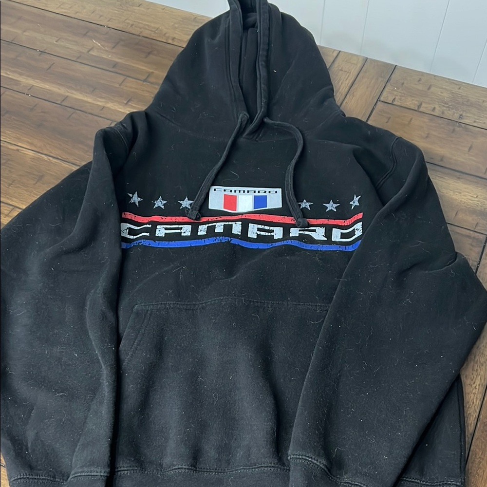 Black Camaro Hoodie with Logo